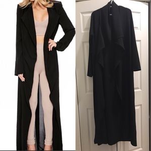 Naked Wardrobe Black Duster Size M/L